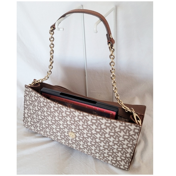 DKNY Brown Gold Purse - Picture 9 of 12